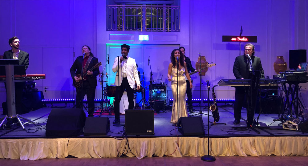 George Jackson Band wieder im Hotel Adlon